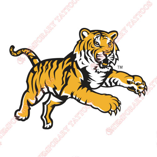 LSU Tigers Customize Temporary Tattoos Stickers NO.4922